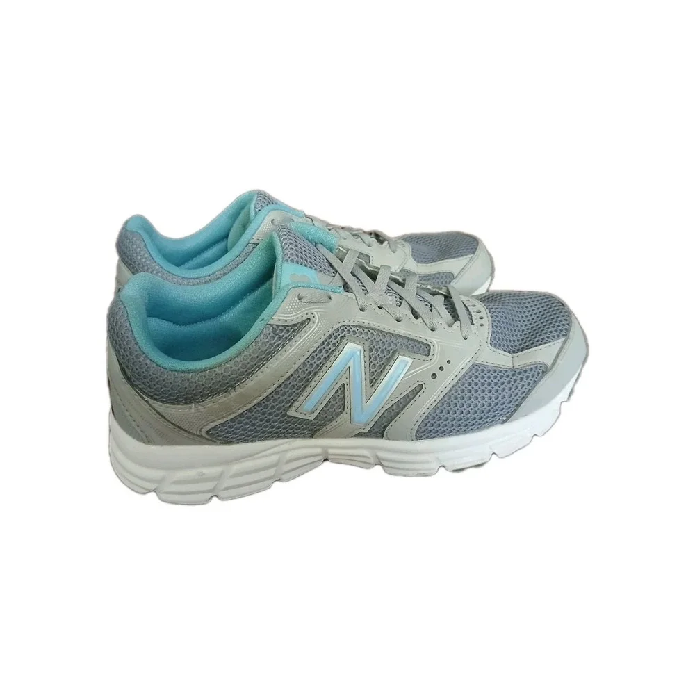 New Balance Size 9.5 D TechRide Women Grey Teal‎ Sneaker Running Shoes #1077